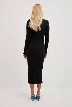 NA-KD Trend Babylock Detailed Midi Dress 21 NA-KD Trend Babylock Detailed Midi Dress -Party Dresses Sales babylock detailed midi dress 1100 007044 0002 3456