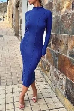 NA-KD Trend Babylock Detailed Midi Dress -Party Dresses Sales babylock detailed midi dress 1100 007044 0003 social 1