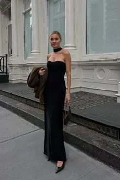 CLAIRE ROSE X Na-kd Bandeau Detailed Dress -Party Dresses Sales bandeau detailed dress 1720 000105 0002 edit