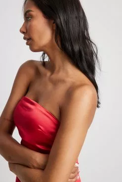 NA-KD Trend Bandeau Midi Dress -Party Dresses Sales bandeau midi dress 1018 009877 000426292