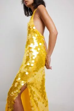 NA-KD Party Big Sequins Midi Dress -Party Dresses Sales big sequins midi dress 1017 001760 00240309