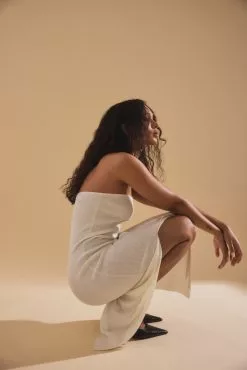 NA-KD Trend Fine Knitted High Slit Tube Dress 31 NA-KD Trend Fine Knitted High Slit Tube Dress -Party Dresses Sales bw fine knitted high slit tube dress 1018 009952 0260 6