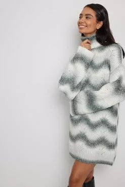 NA-KD Cable Knitted Turtle Neck Sweater