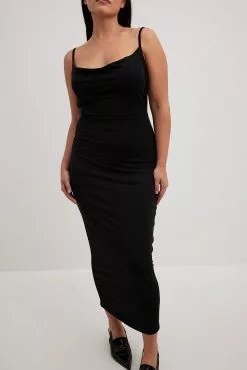 NA-KD Party Cowl Neck Maxi Dress -Party Dresses Sales cowl neck maxi dress 1017 001905 0002 0325 3