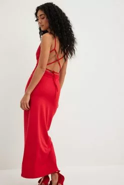 NA-KD Party Cowl Neck Maxi Dress -Party Dresses Sales cowl neck maxi dress 1017 001905 0004 04233 2