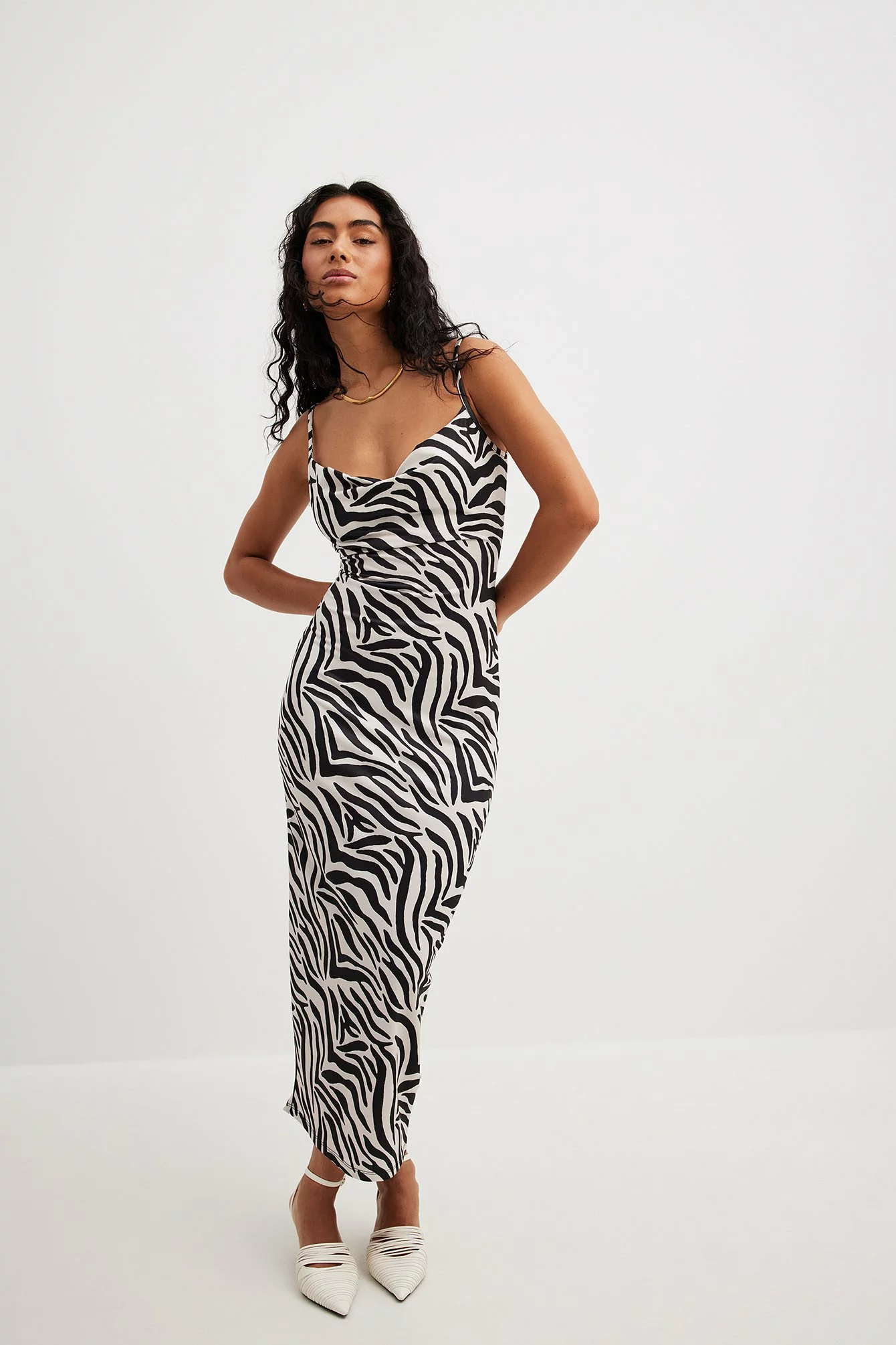 NA-KD Party Cowl Neck Maxi Dress 26 NA-KD Party Cowl Neck Maxi Dress - Image 26