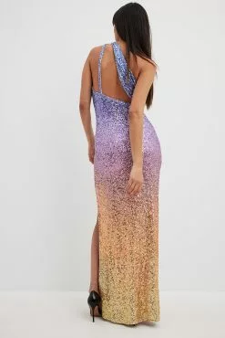 Josefine Hj X Na-Kd Deep Front Sequin Dress -Party Dresses Sales deep front sequin dress 1708 000096 9735 4 1