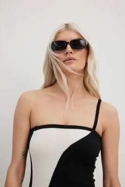 NA-KD Fine Knitted One Shoulder Maxi Dress -Party Dresses Sales fine knitted one shoulder maxi dress 1100 007023 00417497