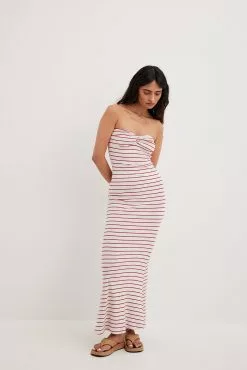 NA-KD Trend Front Twist Maxi Tube Dress -Party Dresses Sales front twist maxi tube dress 1018 010373 81339198