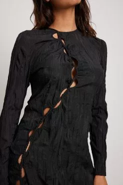 NA-KD Trend Hole Details Mini Dress -Party Dresses Sales hole details mini dress 1018 008986 00022361