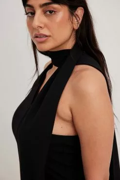 NA-KD Jersey Scarf Mini Dress -Party Dresses Sales jersey scarf mini dress 1100 007377 0002 38438