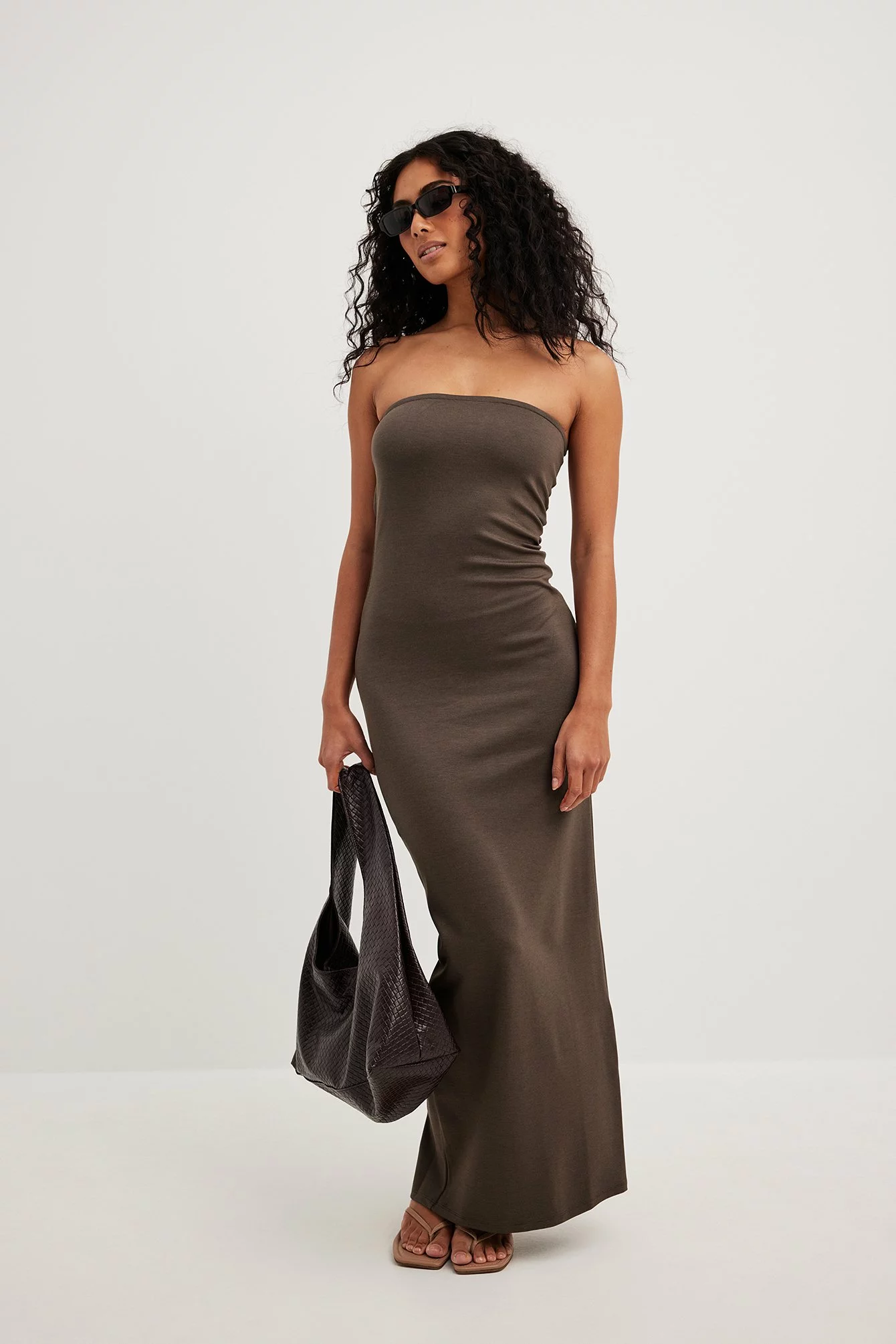NA-KD Basic Jersey Tube Maxi Dress 11 NA-KD Basic Jersey Tube Maxi Dress - Image 11