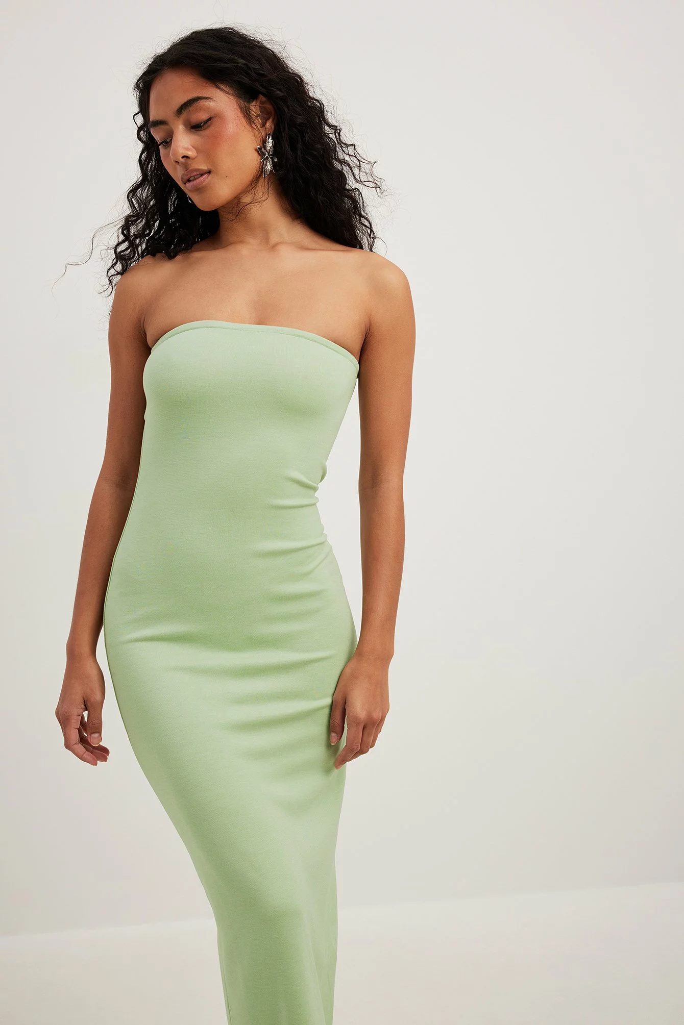 NA-KD Basic Jersey Tube Maxi Dress 8 NA-KD Basic Jersey Tube Maxi Dress - Image 8