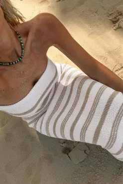 Josefine Hj X Na-Kd Knitted Bandeau Dress