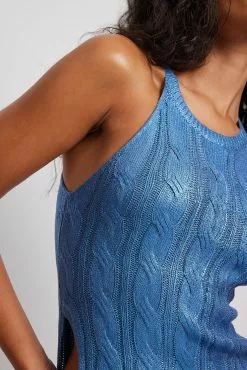 NA-KD Knitted Cut Out Detail Mini Dress -Party Dresses Sales knitted ut out detail mini dress 1100 006536 133712632