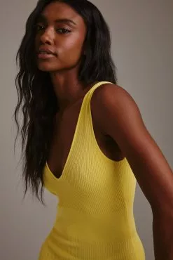 Handpicked X NA-KD Marked Waist Knitted Mini Dress -Party Dresses Sales marked waist knitted mini dress 1761 000045 00244800