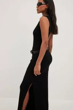 NA-KD Trend Asymmetric Back Maxi Dress -Party Dresses Sales nakd asymmetric back maxi dress 1018 010345 0002 0900