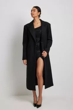 NA-KD Party Asymmetric Sequin Midi Dress -Party Dresses Sales nakd asymmetric sequin midi dress 1017 001874 0002 0702 2