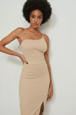 NA-KD Party Asymmetric Thin Strap Short Dress -Party Dresses Sales nakd asymmetric thin strap short dress 1017 001049 1844 03a r 1