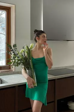 NA-KD Party Asymmetric Waterfall Mini Dress -Party Dresses Sales nakd asymmetric waterfall mini dress 1017 001396 0010 06e