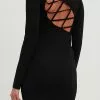 NA-KD Trend Back Detail Lacing Mini Dress
