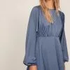 NA-KD Boho Balloon Sleeve Flowy Mini Dress