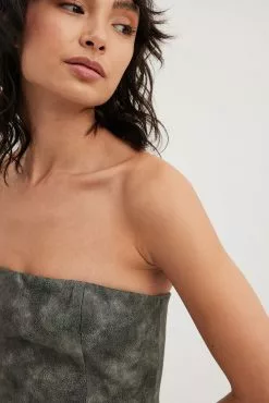 NA-KD Party Bandeau Matte Pu Mini Dress -Party Dresses Sales nakd bandeau matte pu mini dress 1017 002138 0008 19466