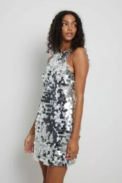 Handpicked X NA-KD Big Sequin Mini Dress