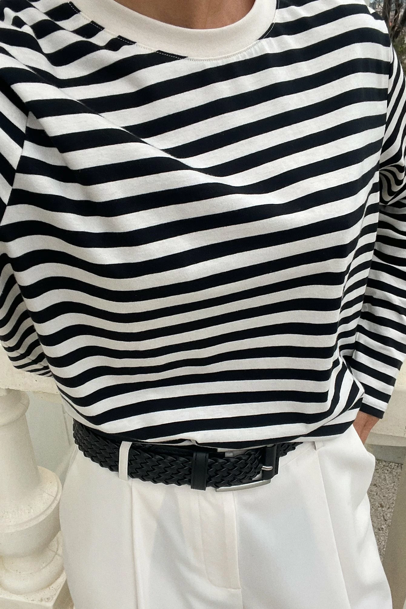 CLAIRE ROSE X Na-kd Braided Pu Belt 1 CLAIRE ROSE X Na-kd Braided Pu Belt