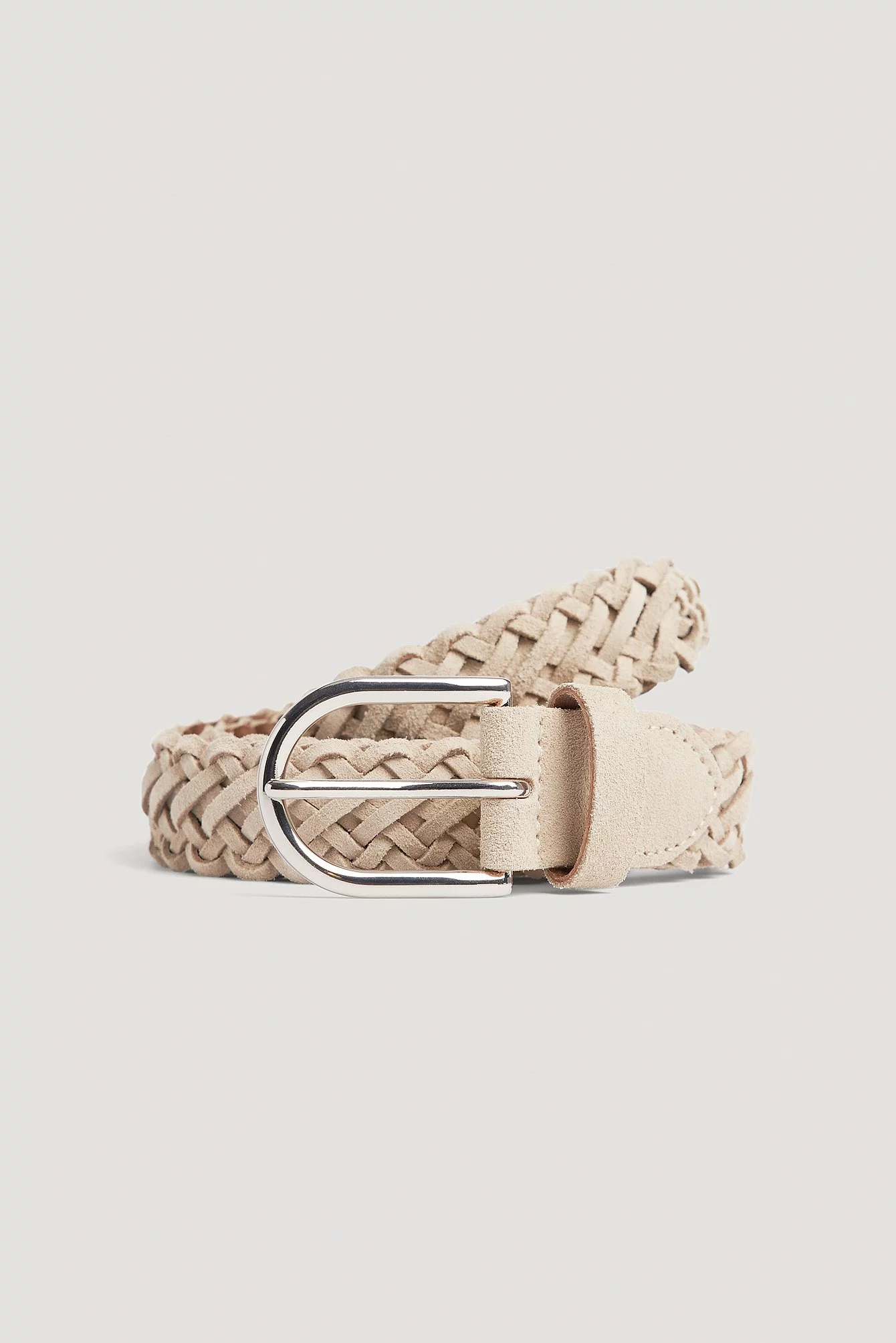 NA-KD Accessories Braided Suede Belt 2 NA-KD Accessories Braided Suede Belt - Image 2