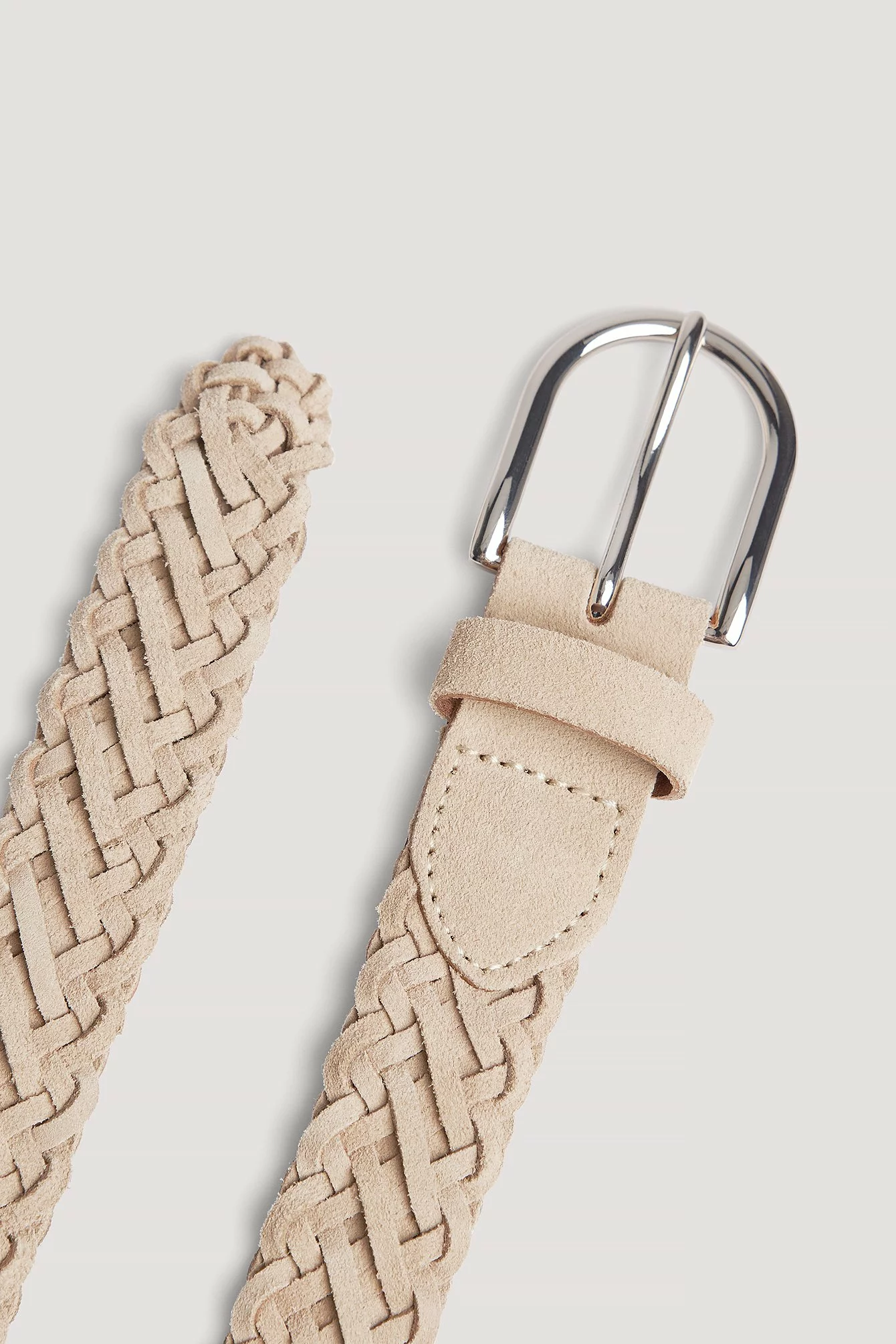 NA-KD Accessories Braided Suede Belt 4 NA-KD Accessories Braided Suede Belt - Image 4