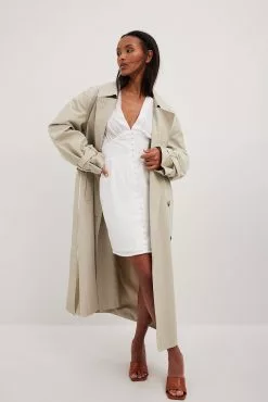 NA-KD Party Button Front Detail Mini Dress