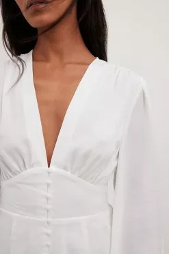 NA-KD Party Button Front Detail Mini Dress -Party Dresses Sales nakd button front detail mini dress 1017 002214 0001 8336 1