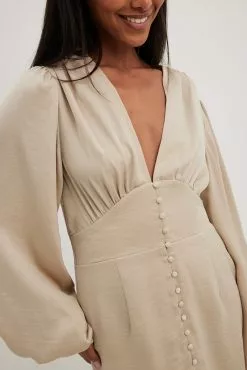 NA-KD Party Button Front Detail Mini Dress -Party Dresses Sales nakd button front detail mini dress 1017 002214 0668 7709 2