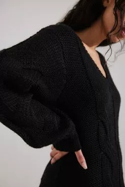 Rianne Meijer X Na-kd Cable Knit Midi Dress -Party Dresses Sales nakd cable knit midi dress 1711 000109 0002 59615 1