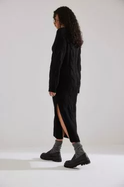 Rianne Meijer X Na-kd Cable Knit Midi Dress -Party Dresses Sales nakd cable knit midi dress 1711 000109 0002 59622 1