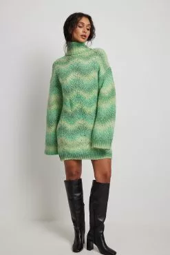 NA-KD Cable Knitted Turtle Neck Sweater -Party Dresses Sales nakd cable knitted turtle neck sweater 1100 006685 9674 0476