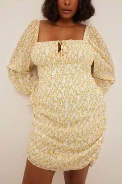 NA-KD Party Chiffon Drawstring Mini Dress -Party Dresses Sales nakd chiffon drawstring mini dress 1017 001723 7788 3888