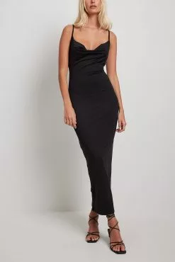 NA-KD Party Cowl Neck Maxi Dress -Party Dresses Sales nakd cowl neck maxi dress 1017 001905 0002 0619 4