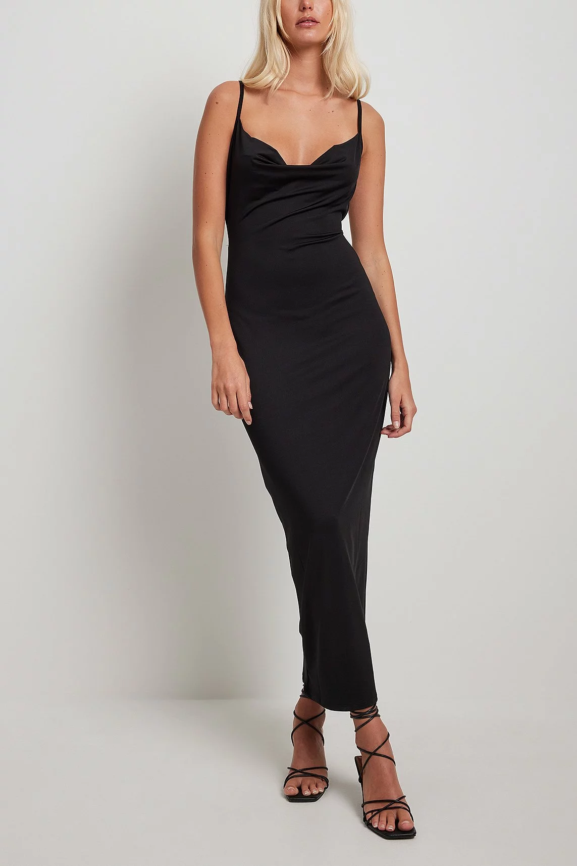 NA-KD Party Cowl Neck Maxi Dress 15 NA-KD Party Cowl Neck Maxi Dress - Image 15