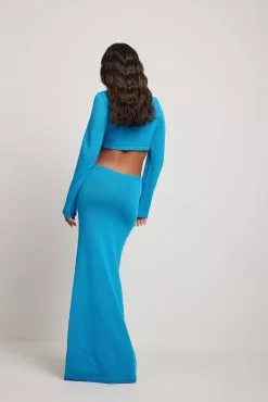 NA-KD Trend Cut Out Knitted Maxi Dress -Party Dresses Sales nakd cut out knitted maxi dress 1018 009194 0003 1669 copy 1