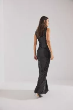 Mimi A.R X NA-KD Cut Out Sequin Maxi Dress 14 Mimi A.R X NA-KD Cut Out Sequin Maxi Dress -Party Dresses Sales nakd cut out sequin maxi dress 1723 000072 0002 48062 1