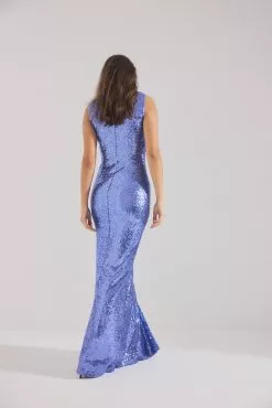 Mimi A.R X NA-KD Cut Out Sequin Maxi Dress -Party Dresses Sales nakd cut out sequin maxi dress 1723 000072 0047 48177