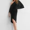 NA-KD Party Drape Asymmetric Dress