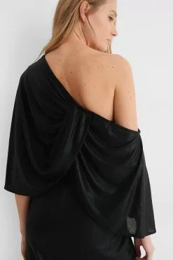 NA-KD Party Drape Asymmetric Dress -Party Dresses Sales nakd drape asymmetric dress 1017 000940 0002 04
