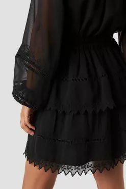 NA-KD Boho Embroidery Mini Dress 7 NA-KD Boho Embroidery Mini Dress -Party Dresses Sales nakd embroidery mini dress 1014 000622 0002 04g