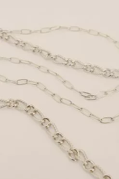 NA-KD Accessories Fine Double Chain Belt -Party Dresses Sales nakd fine double chain belt 1015 004484 0014 14768 copy