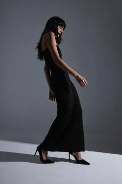 NA-KD Party Glitter Knitted Maxi Tube Dress -Party Dresses Sales nakd glitter knitted maxi tube dress 1100 006912 0002 2 edit 2