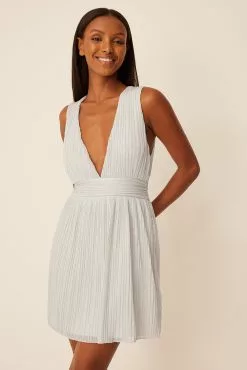 Moa Mattsson X NA-KD Glittery Mini Dress