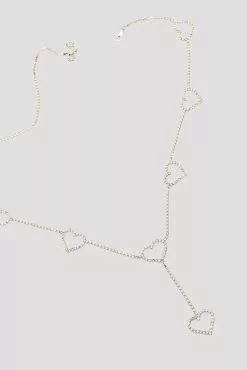 NA-KD Accessories Heart Detail Belly Chain -Party Dresses Sales nakd heart detail belly chain 1015 004680 0014 4271 1